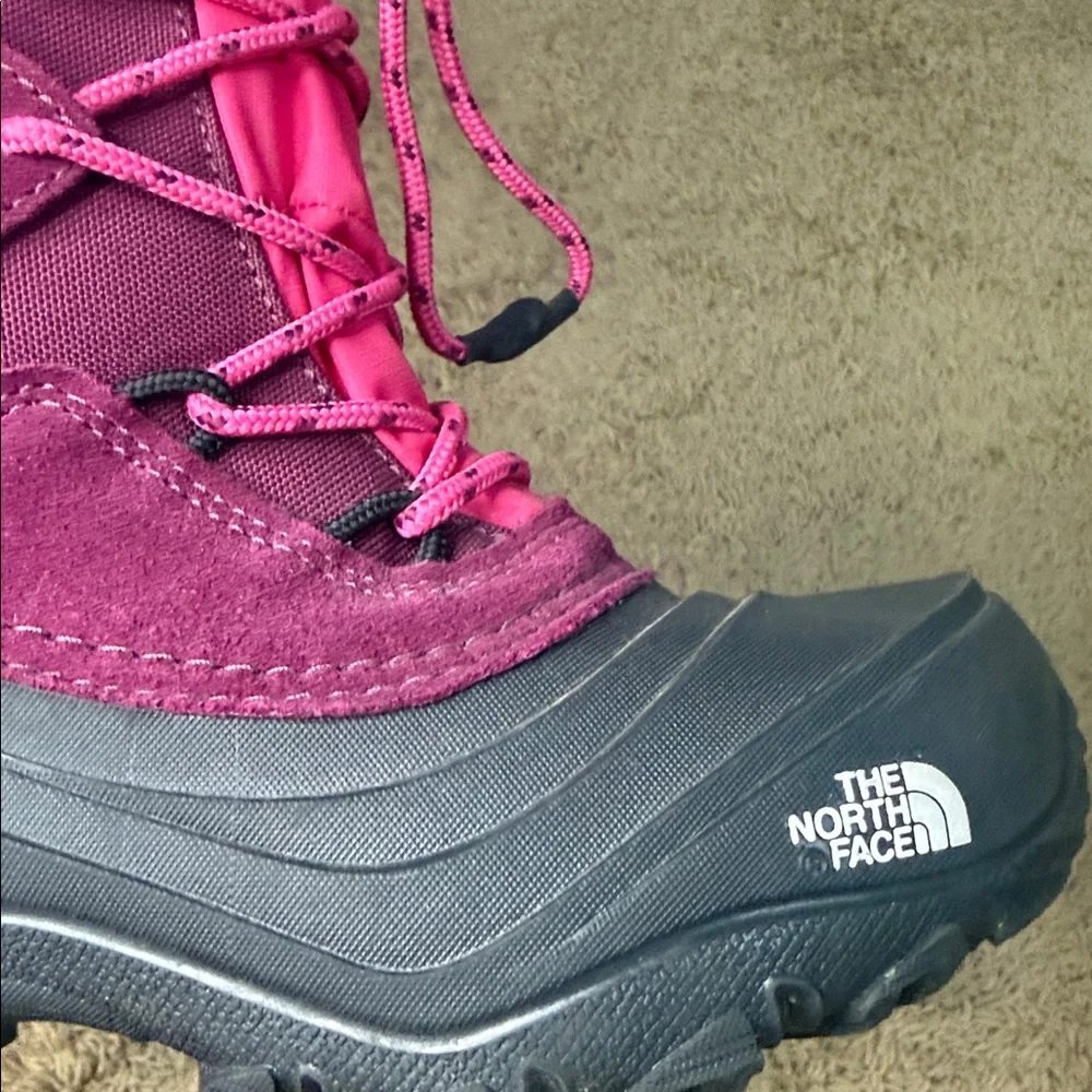 The North Face stylish pink